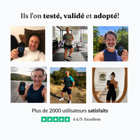 Rysen — Patch EMS sans fil · Prépare tes muscles avant l'effort