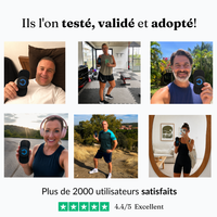 Rysen — Patch EMS sans fil · Prépare tes muscles avant l'effort